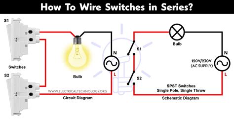 diagram for wiring switch in series 
